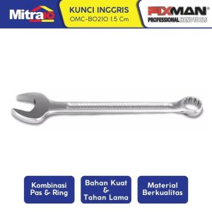 Fixman Omc-B0210 Combination Wrench 15Mm - Kunci Inggris