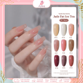 MSY ANNIES Kutek Gel UV Jade Fat Ice Tea 10ml/ Nail Gel Polish UV LED Transparant 30Colour/ Nail Polish Jelly Soak Off Nail Polish Nail Art. 