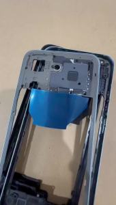 Ban đầu giữa khung cho Xiaomi Redmi 15C với nút chỉnh cường độ trung nhà ở bìa bezel trường hợp phụ tùng thay thế