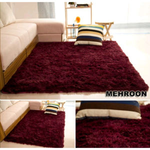 🔰 FLASH SALE - (120x180cm) Super Shaggy Carpet Bulu Gebu Lembut Tatami Fluffy Living Room