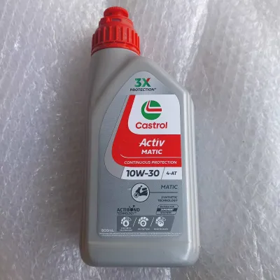 OLI MESIN 4-AT CASTROL ACTIV AKTIV MATIC ZIPBOOSTERS 10W-30 800ML