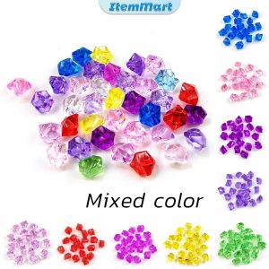ItemMart Crystal Acrylic Stones 1.4 x 1.1cm Vase Plant Fish Tank Vase Ornaments Wedding Party Decoration