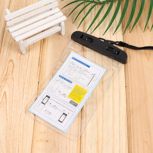 Universal Waterproof Phone Case Water Proof sealed Mobile Cover Outdoor Sports Touch Screen Mobile Phone Bag Sealed Transparent Beach Swimming Surf rafting Cellphone Waterproof Cover Luminous Mobile Phone protective bag