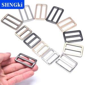 [COD] 🔥🔥🔥SHNGki Hình chữ nhật kim loại Tri lướt Ba lô dây đeo điều chỉnh túi khóa Vải trượt khóa