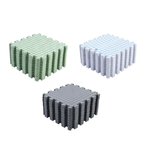 9ชิ้นกระดานบล็อกถัก12X12นิ้วโฟมเสื่อบล็อกถักสำหรับการถักโครเชต์ทำตารางการเย็บการจัดตำแหน่ง