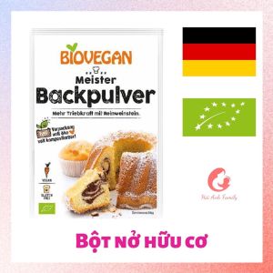 [BIOVEGAN] Bột nở Hữu Cơ dùng làm bánh cho bé