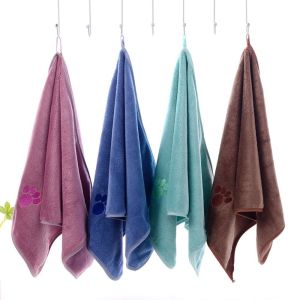 BMFUEW Highly Absorbent Dog Towels Microfiber Super Soft Pet Grooming Towel Smoothing Thick Pet Cloth Drying Dogs