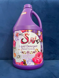 HC-SPJ 6-in-1 Anti-Bacterial Laundry Liquid Detergent with Floral Scent 3500ml Imported from Thailand