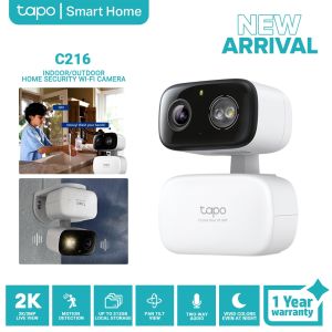 TP-Link Tapo C216 2K 3MP Pan and Tilt Indoor/Outdoor Home Security Wi-Fi Camera | Smart AI Detection