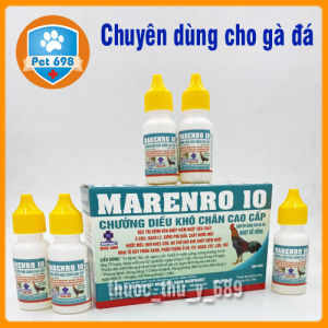 Hộp 10ml x 10 lọ Chuyên dùng cho gà đá MARENRO 10 -PET698