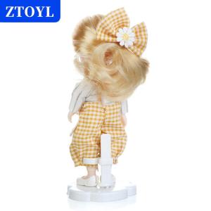 [COD] ZTOYL 1PC 16cm ตุ๊กตายืนผู้ถือมืออาชีพจอแสดงผลฐานผู้ถือสำหรับตุ๊กตาหมี