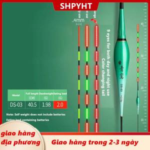 [COD] SHPYHT Giao hàng địa phương Cá rất nhạy cảm Float thay đổi màu sắc hardtail Trôi Dạt ngày và đêm trôi Cá Cắn màu thay đổi Trôi Dạt