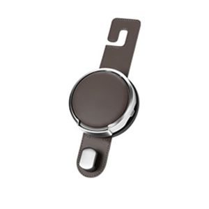 YIDIA Da PU Móc treo đồ trên tựa đầu ghế ô tô Có thể gấp lại Móc kim loại Móc treo đồ 2 trong 1 gắn tựa đầu Chắc chắn Đa chức năng Giá để đồ phía sau ghế ngồi Nội thất ô tô