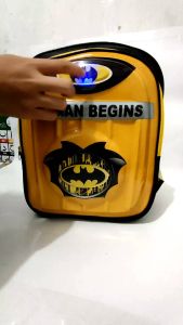 Tas ransel anak SD/tas ransel anak laki laki/tas ransel/tas anak/tas bahu anak/tas ransel embos LED/tas anak lucu/tas anak karakter Batman/tas anak karakter spdrman/tas anak embos led