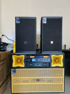 Dàn âm thanh lưu động Main 4k + vang số + 1 cặp full 40 PkproSound