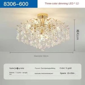 Nordic Gold Ceiling Lights Chandelier Crystal Lighting For Dining Room Large Ceiling Light Fixtureums Living Room Hoteiurl Hall Decor Lamp