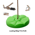 Kids Swing Round Rope Swings Outdoor Children Swing Disc Toy Seat Playground Hanging Garden Entertainment Activity Swings Chair. 