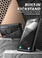 SUPCASE for Samsung Galaxy Note 10 Case with Stand (Unicorn Beetle Pro), [Built-in Belt Clip] Full-Body Rugged Kickstand Phone Case without Built-In Screen Protector for Galaxy Note 10 2019, Black. 