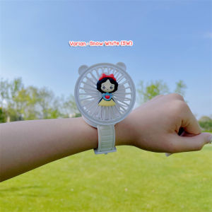 USB MINI FAN KIPAS ANGIN MINI PORTABEL MODEL JAM TANGAN CINNAMOROLL KUROMI MELODY POMPOMPURIN LOTSO HELLO KITTY KMK
