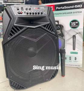 Discover the PROMAC PORTASOUND 1583 Portable Speaker