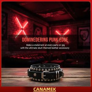 Miễn phí vận chuyển✨ Da Cuff Vòng Đeo Tay Với Gai Đinh Tán Punk Gothic Dây Đeo Cổ Tay Người Đàn Ông Phụ Nữ Có Thể Điều Chỉnh Cho Rock Trang Phục