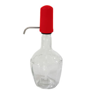 Wadah Air Minum Dispenser Kaca Infused Water Jug Hand Pump 2 Liter