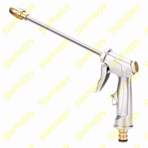 STAR Kepala Semprotan Air Logam Semprotan Cuci Mobil Motor Taman / pistol air semprot air Tekanan Tinggi Berputar / Penyemprot Logam Kuningan Nozzle Jet Water Cannon Metal Water Spray Gun with Brass Nozzle [Stok & Pengiriman Cepat]
