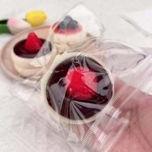 Mini Cake Shape Squeeze Toy Simulation Dessert Pinch Toy Slow Rebound Mini Squishy Toy Fidget Toys