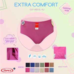 SOREX 15021 CELANA DALAM WANITA Extra COMFORT PORI PORI
