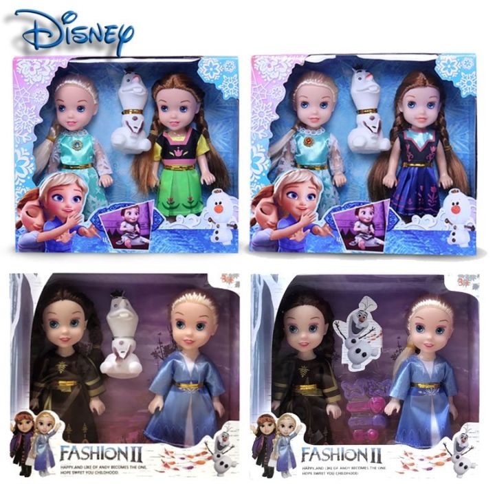 Elsa and best sale anna barbies