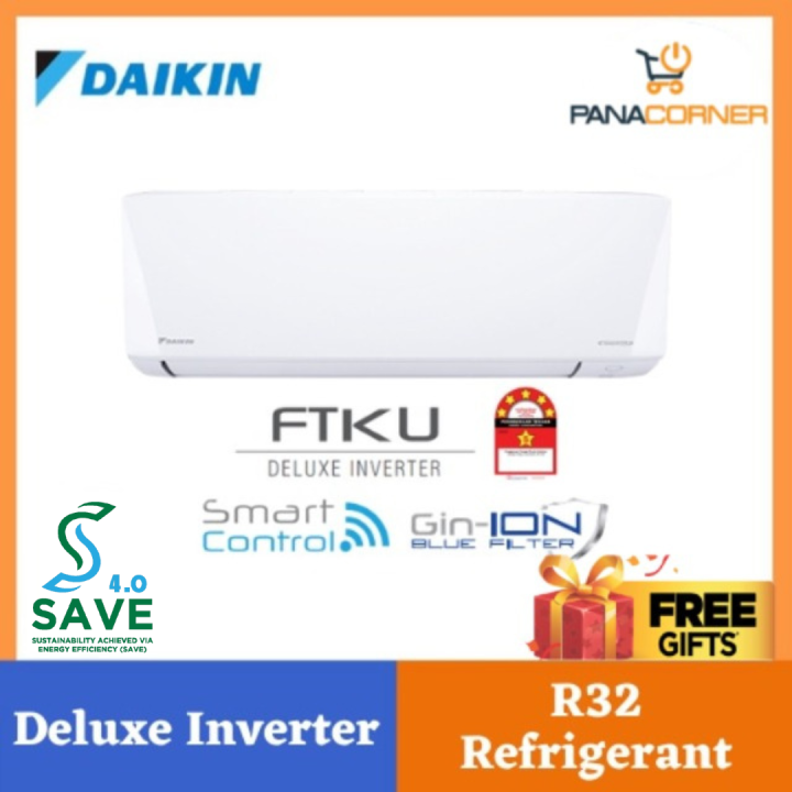 Daikin New Model R32 2 5hp Inverter Wall Mounted Air Conditioner Ftku