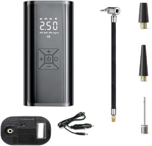 2000mAh Portable Car Air Compressor 12V 150PSI Electric Wireless Tire Inflator Pump for Motorcycle Bicycle Boat Auto Tyre Balls