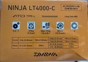 Million watts 18 NINJA LT Luya wheel metal line cup fishing spinning wheel