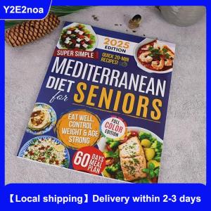 【Local shipping】 Simple & Easy Mediterranean Diet Cookbook For SeniorsMediterranean Recipe Book