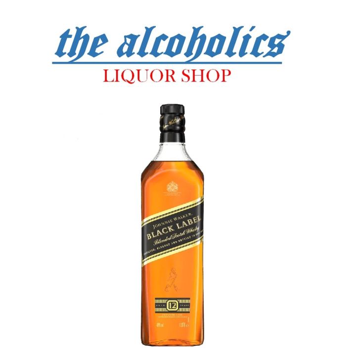 Johnnie Walker Black Label 1 Liter | Lazada PH