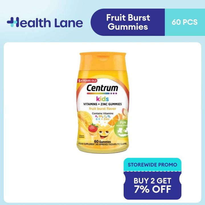 Centrum Kids Multivitamin Gummies Fruit Burst 60s | Lazada PH