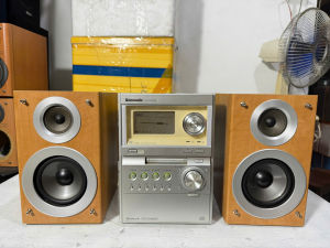 bán bộ dàn nghe nhạc Panasonic SA - PM670MD đẹp keng hát cực hay bass mạnh sâu
