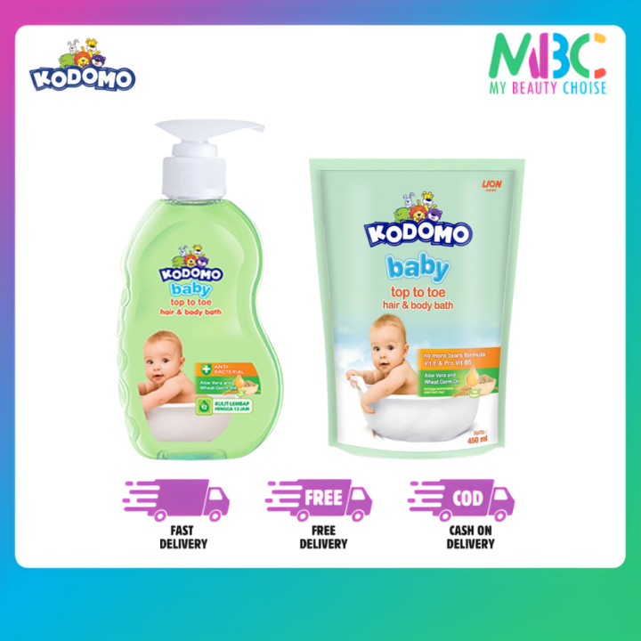 To Toe Wash Kodomo Baby Bath Kodomo Baby Head To Toe Wash 100ml
