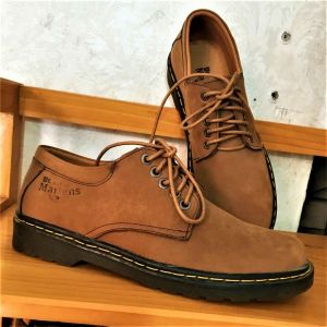 Giày da lộn nam Dr Martens 1461 England Da Bò Cao Cấp Đế Cao Su