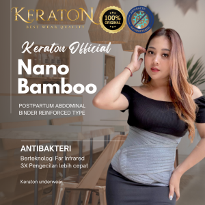 Korset perut habis melahirkan Caesar Nano Bamboo Keraton