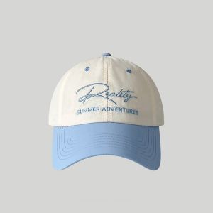 HOUMENG งานปัก หมวกเบสบอลปักลาย ไนลอนทำจากไนลอน การอบแห้งอย่างรวดเร็ว หมวกกันแดดหมวก ใช้งานได้หลากหลาย หมวกยอดแหลม หมวกเบสบอลตัวอักษร สาวๆ