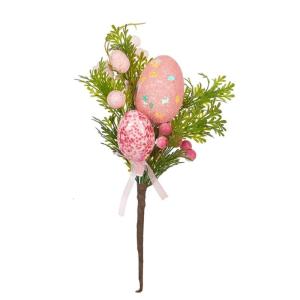 Sophisticated Easters Foam Eggs Bouquet Decoration Bright Color Suitable for Holiday Atmosphere Home Party Display