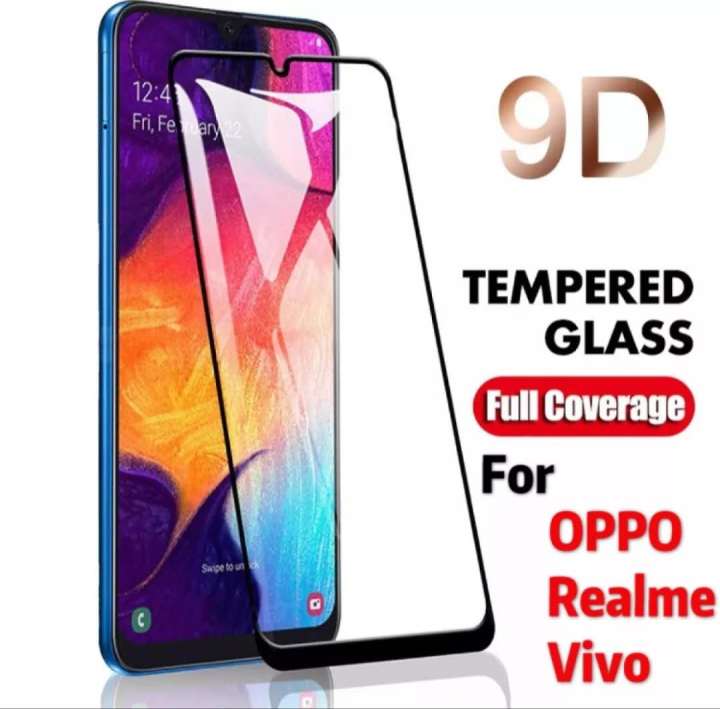 For Oppo 9d Full Screen Tempered Glass A15 A15s A16 A16s A16k A17 A17k A31 2020 A8 A33 2436