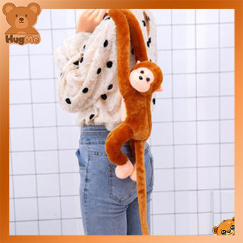 Cute Long-Armed Monkey Doll With Music Home Decoration Soft Stuff Toy Gift  Plush Doll Christmas Gift Lazada PH