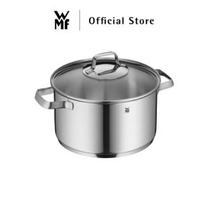 WMF Belmonte Stock Pot with Glass Lid (24cm) [Model: 0751246040] - Cookware