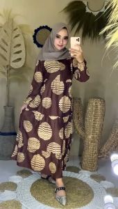 Gamis Sablon Wanita Rayon Premium: Cocok untuk Acara Formal