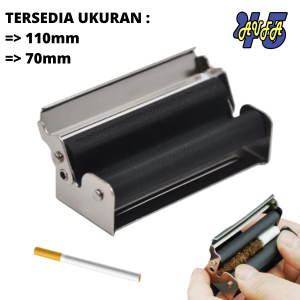 ALAT PENGGULUNG ROKOK MANUAL DENGAN KLIP PANJANG 110MM DAN 70MM ALAT LINTING ROKO TEMBAKAU BAHAN METAL