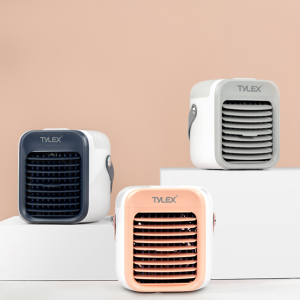 Tylex XM33 Portable Fan Water Refillable with Night Light Water Cooling Fan Table Fan Desk Fan