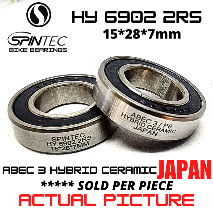 SPINTEC HY 6902 2RS HYBRID CERAMIC JAPAN Bearings for Bike Hubs Lazada PH