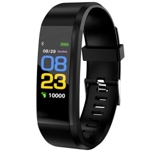 SEA JJT Dây đeo thông minh Bluetooth theo dõi nhịp tim đếm bước chân đo huyết áp chống nước 50m phù hợp cho người lớn và trẻ em